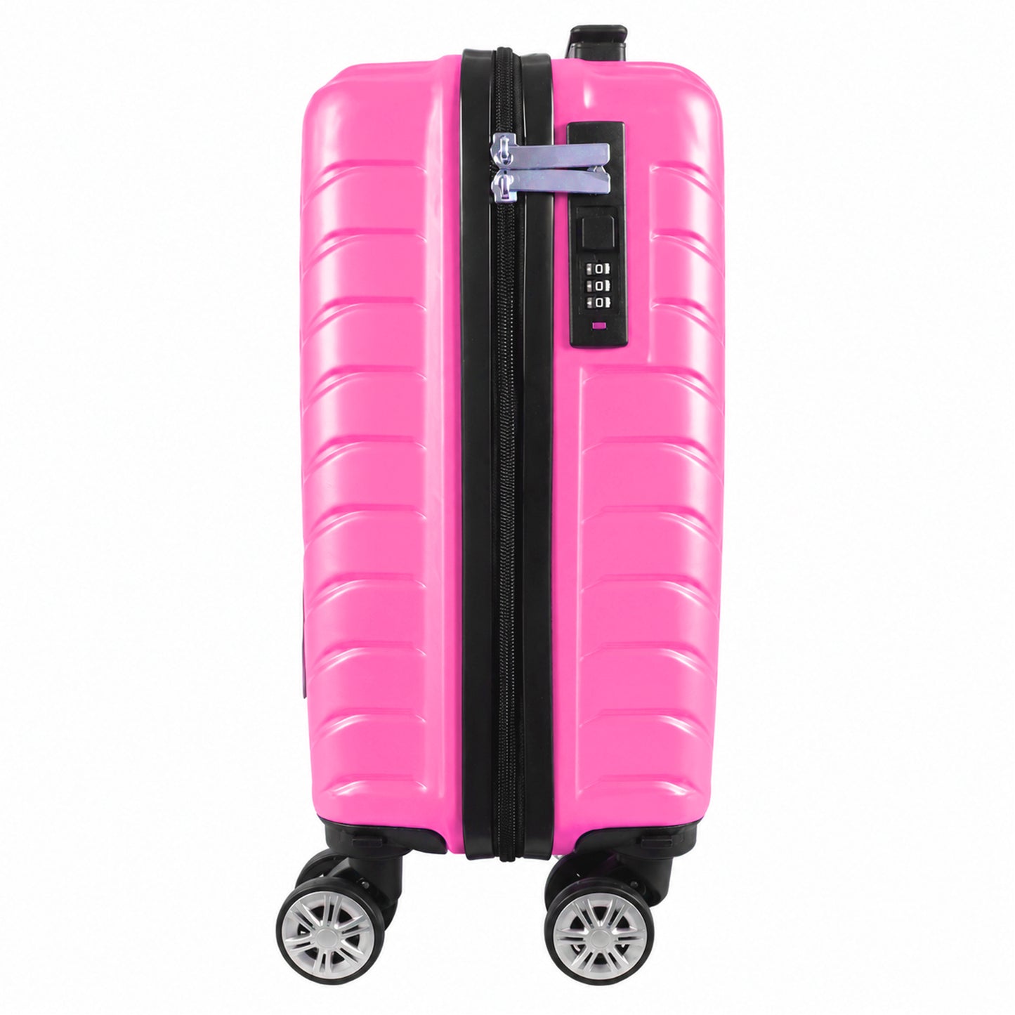 Direct Luggage Underseat Cabin Case 40 x 25 x 20 cm RyanAir Approved Size with Combination Lock and Detachable 360° Wheels T-HC-US-1627