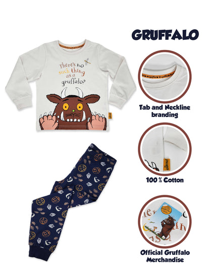 Gruffalo 100% Cotton Long Sleeved Pyjamas, Stocking filler xmas gift