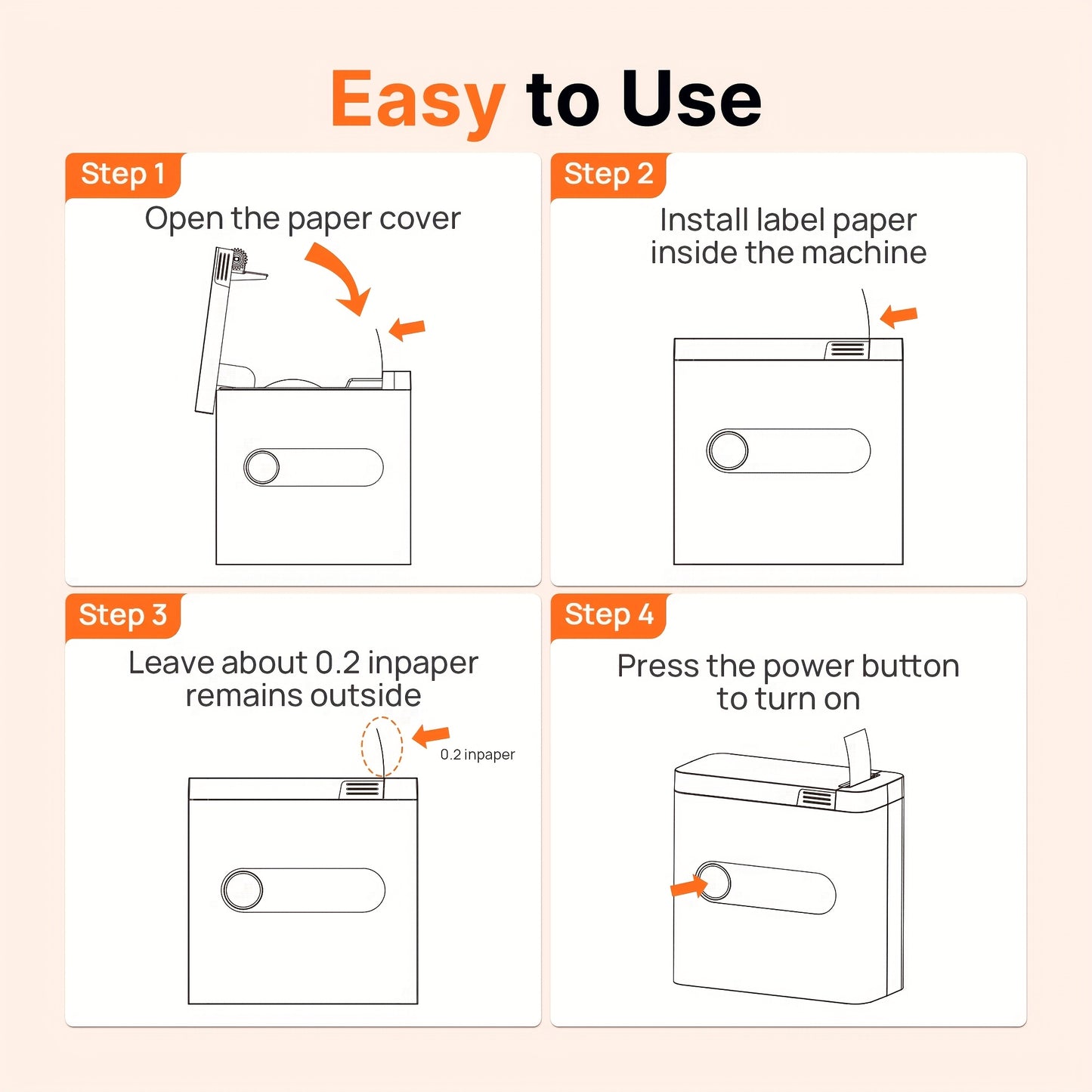 Enhanced D12 Wireless Label Printer, Compact Label Maker Device Featuring Smart App Management for Home And Office Organization - Simplify Your Life!