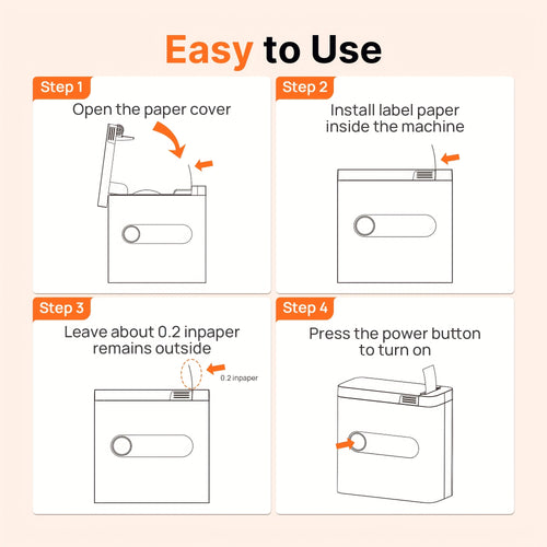 Enhanced D12 Wireless Label Printer, Compact Label Maker Device Featuring Smart App Management for Home And Office Organization - Simplify Your Life!