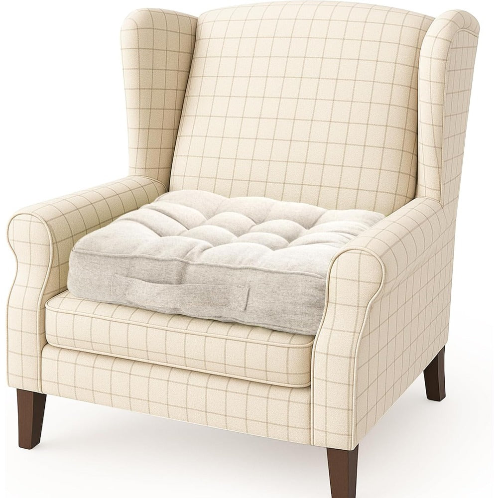 Chair Cushions Tufted Garden Kitchen Chair Cushion with Handle Strap Comfortable Chair Pads for Dining Room Kitchen
