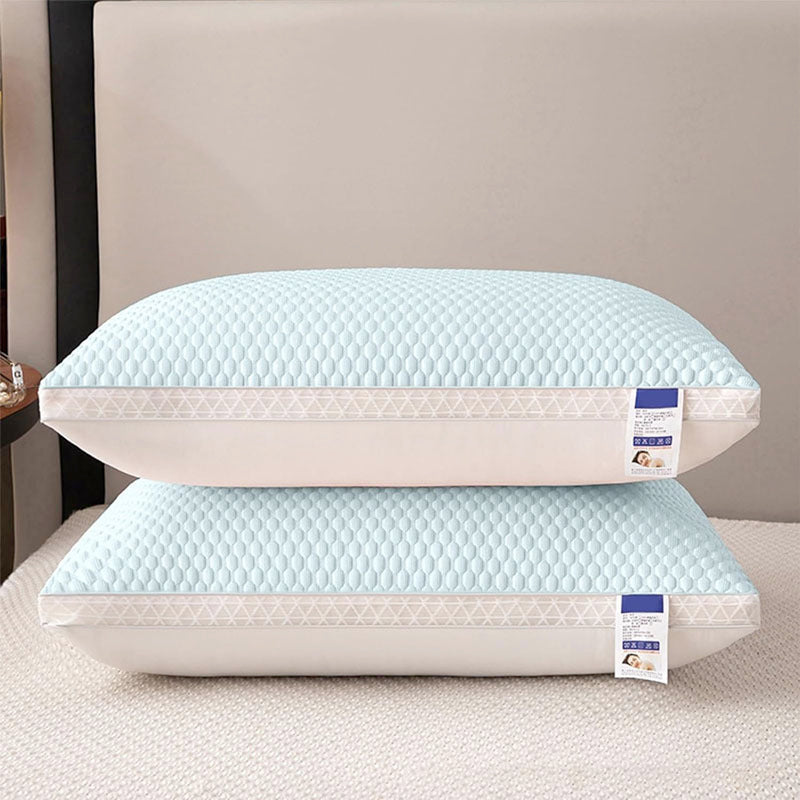 Tofu-Style Neck Support Pillows – Two-Piece Set - feature detail 3
