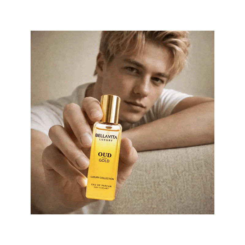 Bellavita Luxury Men's Perfume Gift Set (CEO, Klub, Oud, G.O.A.T), 4-Pack (20ml Each) EDP