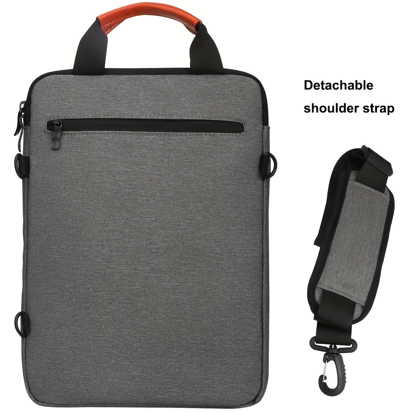 Vertical laptop bag, tablet bag, laptop inner bag, shoulder bag-33.78cm
