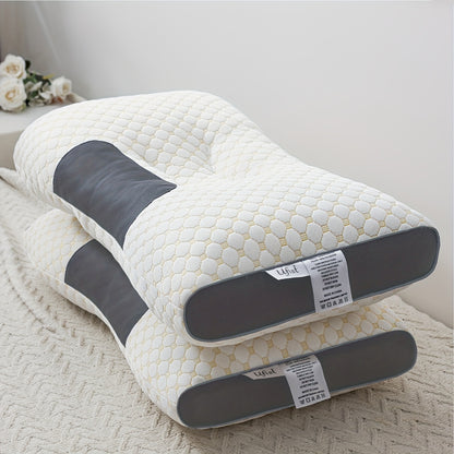 2 PCS Soft Neck Pillows Ergonomic, Detachable High-quality Pillow Core For Comfortable Sleep, Promotes Deep Sleep, Neck Pillow Suitable For Sleeping, Travel, Office Use