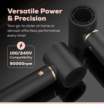 The Perfect Hair Gift: 5-in-1 Detachable Blow Dryer Brush, Salon-Quality Styler For Voluminous, Smooth Hair At Home & On-The-Go | Gift For Mom, Wife, Daughter (Christmas, Birthday, Valentine's)