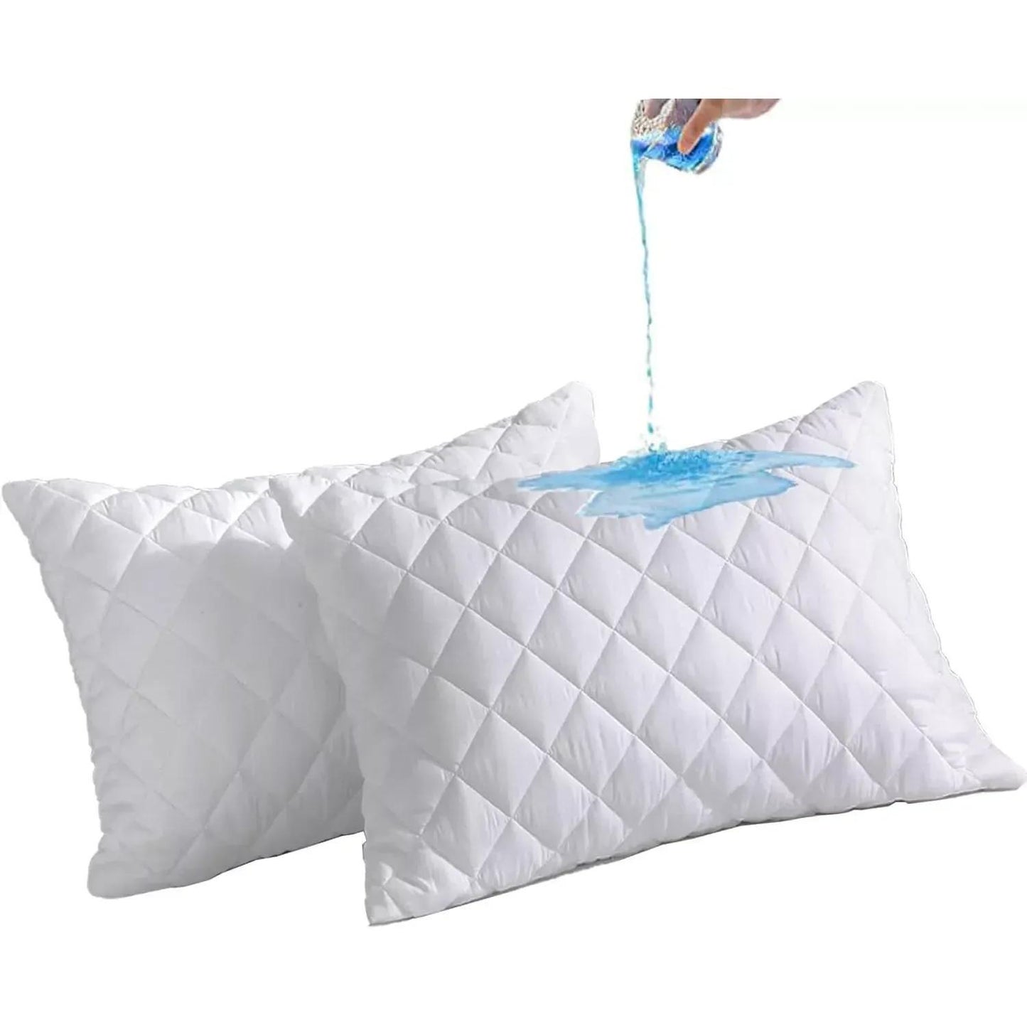 4B Extra Deep Quilted Mattress Protector – 30cm Fitted Bed Cover, 5 Sizes (Single, 4FT, Double, King, Super King)