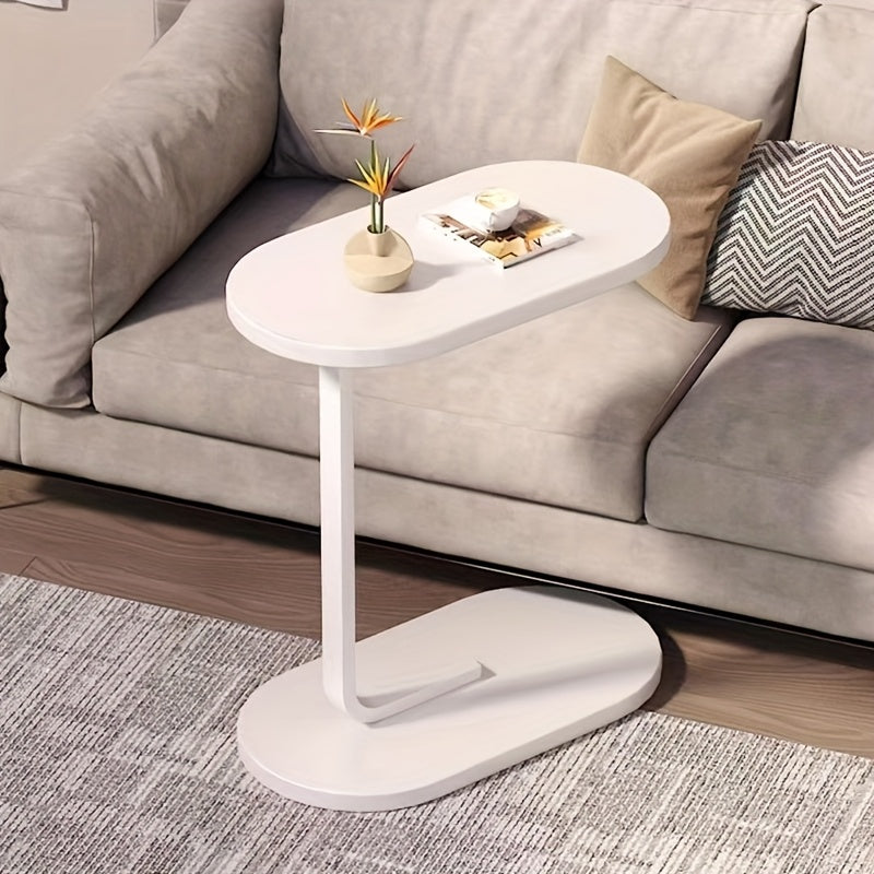 C-Shaped Coffee Table Bed Sofa Side End Table Laptop Notebook Desk Living Room
