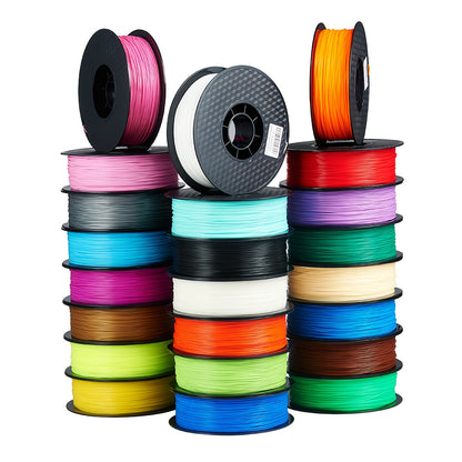 1kg/roll PLA+ 3D Printing Filament - Super Tough & Low Shrink FDM 3D Printer Compatible, 1.75mm Diameter with +/-0.03mm Layer Precision, Bubble-Free Spool Suitable for Most FDM 3D Printers (PLA/PETG/PLA+)