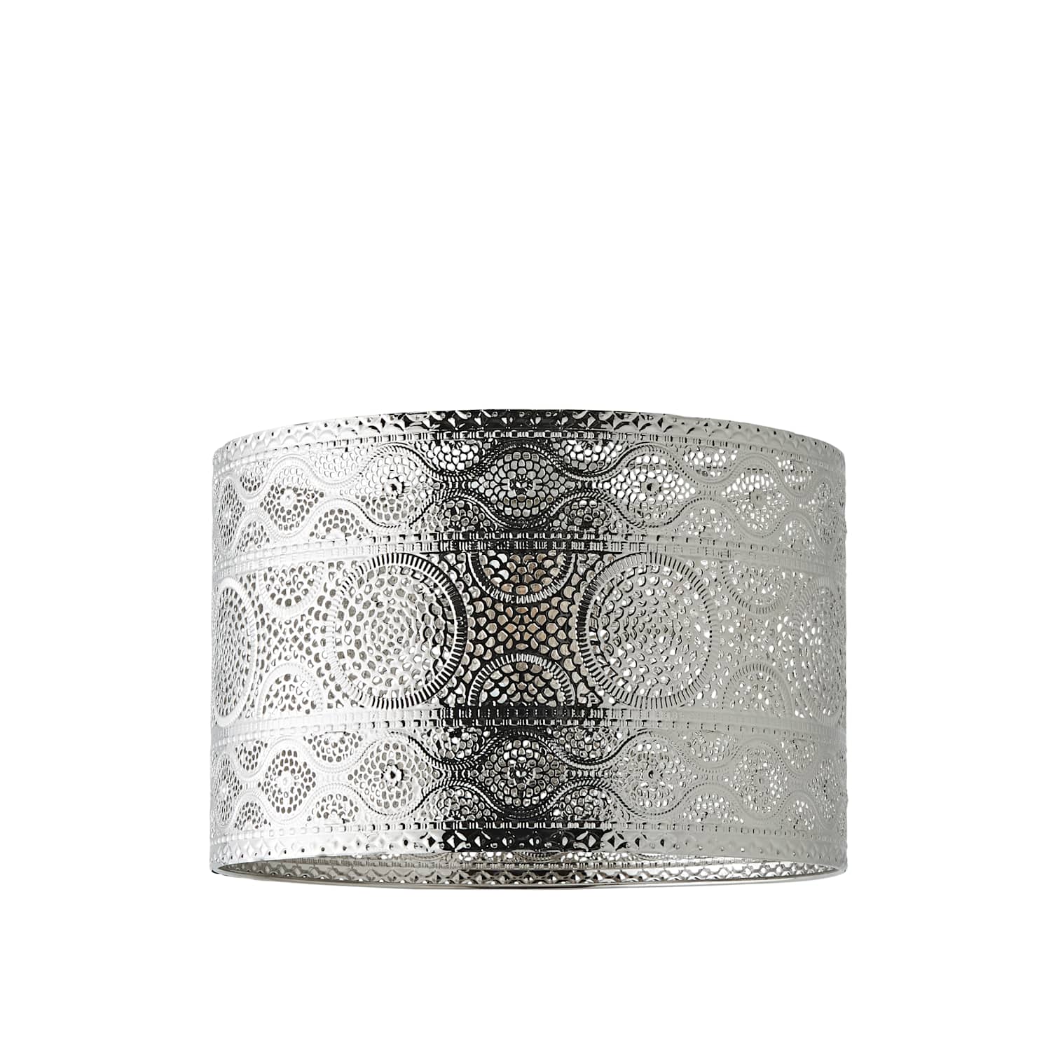 Moroccan-Style 30 cm Drum Ceiling Light Shade