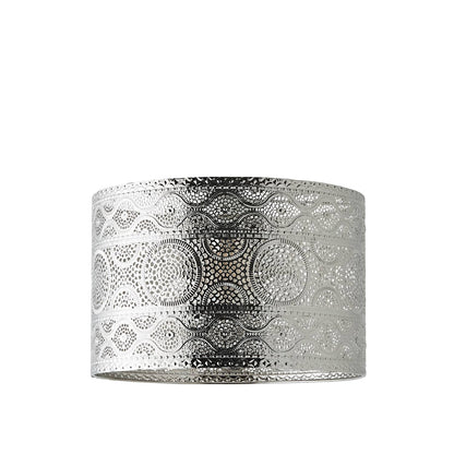 Casablanca Moroccan Style 30cm Pendant Easy Fit Ceiling Light Drum Lamp Shade
