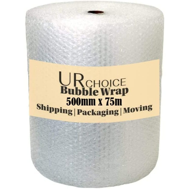 Packaging Wrap Roll of Premium Quality Polythene Small | Thicker & Durable | Ideal for Packaging, Delivering, and Moving Home/Office | Strong Protective