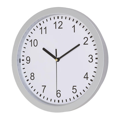 1PC multi-functional clock wall clock with fun thick frame and durable gold/white clock, 25*25*7CM
