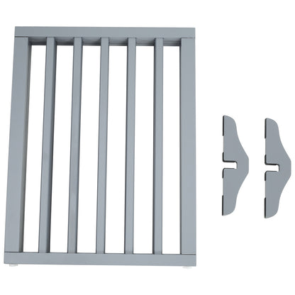 Freestanding Extra Tall Pet Gate, Folding Wooden Dog Gate, Indoor Barrier with 2PCS Support Feet Dog Gates for The House,Puppy Gate for Stairs,Foldable Indoor Gate Safety Fence
