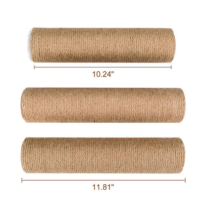 Cat Scratching Post 89 Cm Vertical Cat Tree For Pet Cats Climbing Frame With Soft Plush Carpet-Covered Base And Sisal Pole For Pet Cats