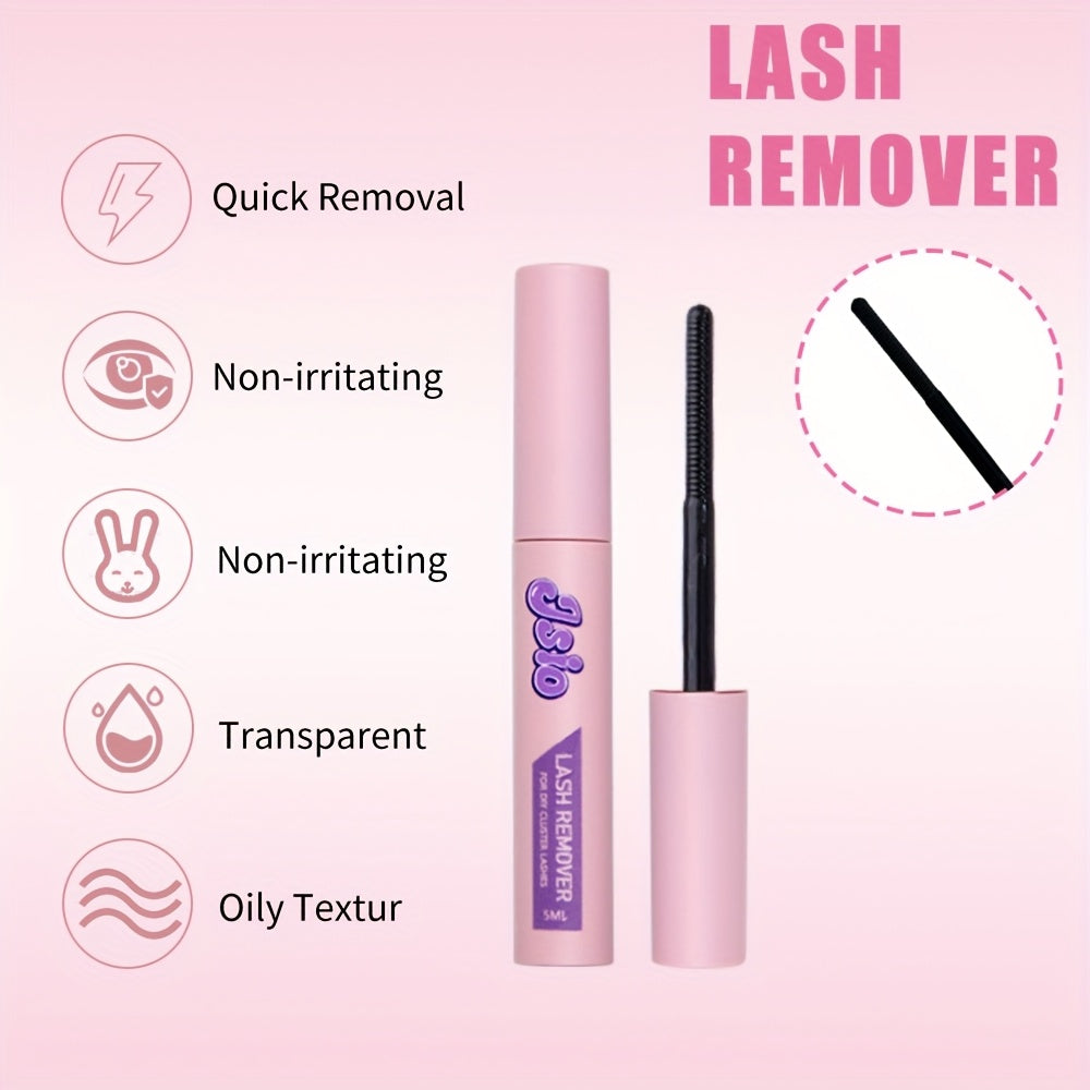 Cluster DIY Lash Extensions Kit with Dual-Ended Bond And Seal Glue, Tweezers, Mixed Length 10-18mm, C Curl, Fluffy, Extra Thick Style - Beginner Friendly, Reusable False Eyelashes Set,  Diy Lash Kit, Fluffy Lash Set, Extra Thick Lashes, C Curl Lashes