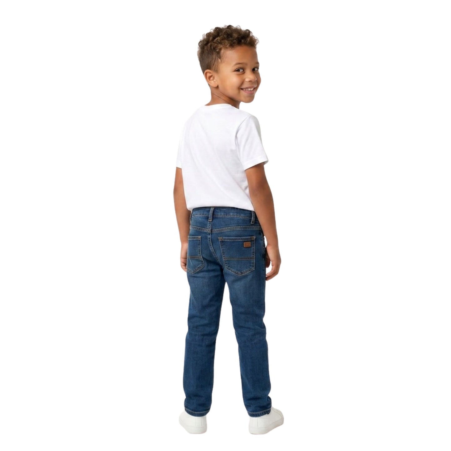 5 Pack Kids White T-Shirt Ages 5-13 Years - Soft Kids Cotton Blend T-Shirt - Stretch Kids Tops for any Occasion - Durable Comfort Fit Kids Clothes Boys & Kids Clothes Girls - Kids Tees Local UK Shipping