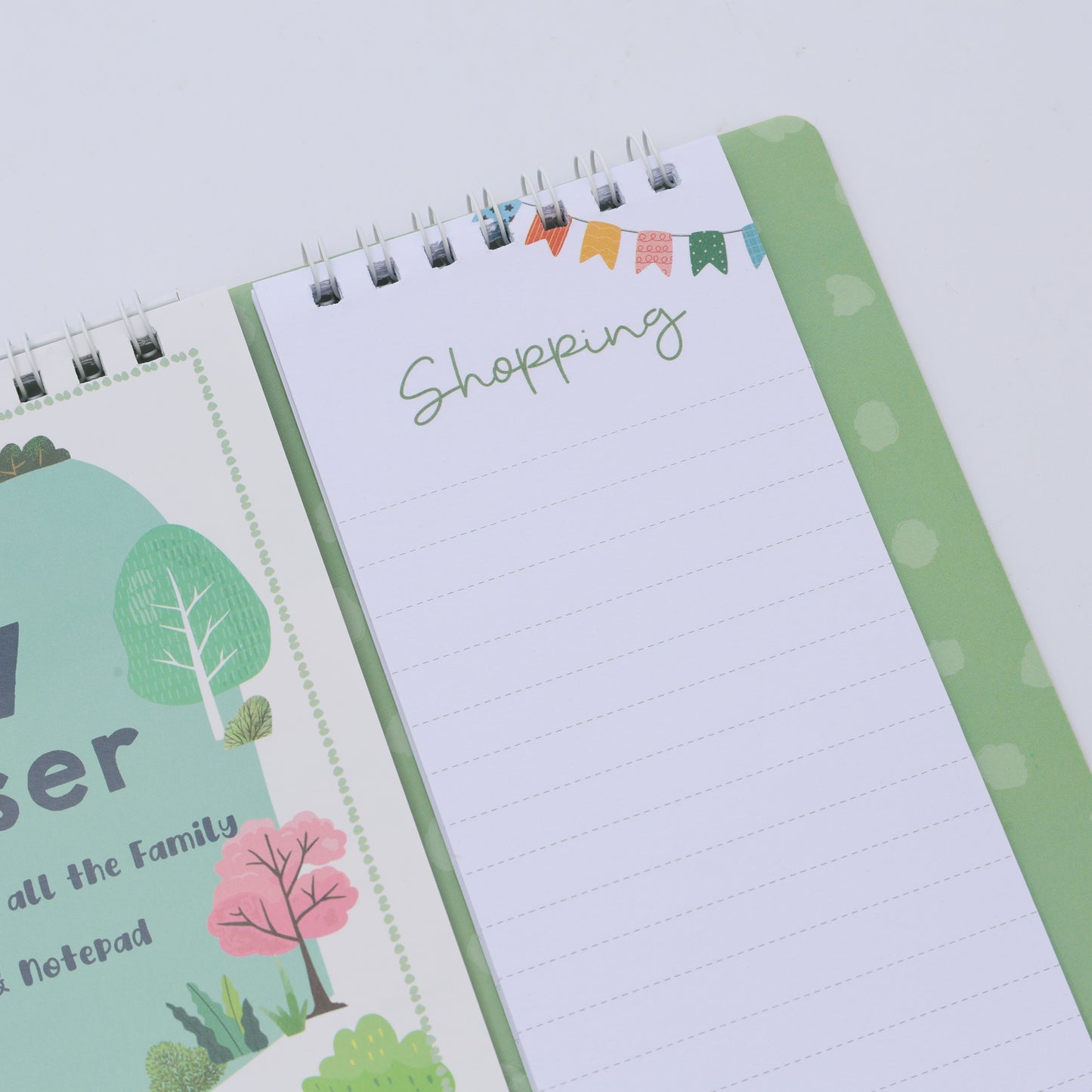 Evelay 2027 Family Planner Calendar – 5 Column Wall Organiser with Shopping List & Notepad | Large Month-to-View Schedule for Busy Homes, Kitchens & Offices