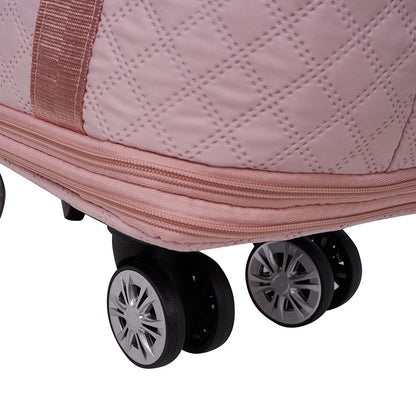 Travel Bag, Multifunctional Luggage Bag, Expandable Luggage Suitcase, Carry on Bag, Rolling Duffle Bag with Detachable Wheels, Travel Essentials Bag, Large Capacity with Zipper Closure, Ideal for Fitness, Yoga, and Everyday