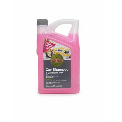 Simoniz Car Shampoo with Carnbuba Wax Pack of 5 Litre