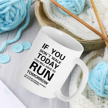 White Blank Sublimation Mugs 11oz Small Handle Heat Press AAA Grade Coffee Mug
