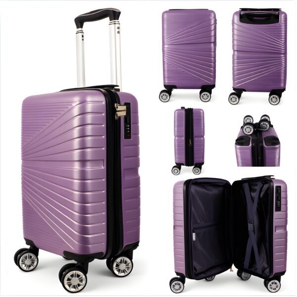 1611 RYANAIR UNDERSEAT CABIN TROLLEY CASE 40 X 25 X 20 CM DETACHABLE WHEELS