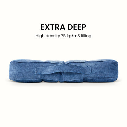 Chair Cushions Tufted Garden Kitchen Chair Cushion with Handle Strap Comfortable Chair Pads for Dining Room Kitchen