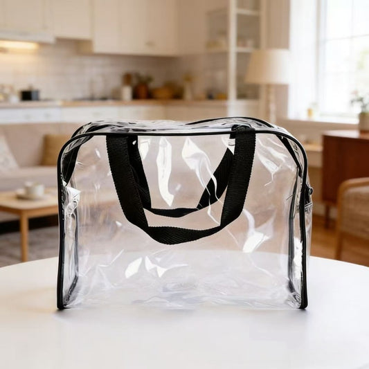 5pcs Stylish Storage Bag| Durable Multi-Purpose Organizer with Sturdy Zipper and Handle, Ideal for Travel, Clothes- Perfect Gift for Mother's Day, Shelf Baskets