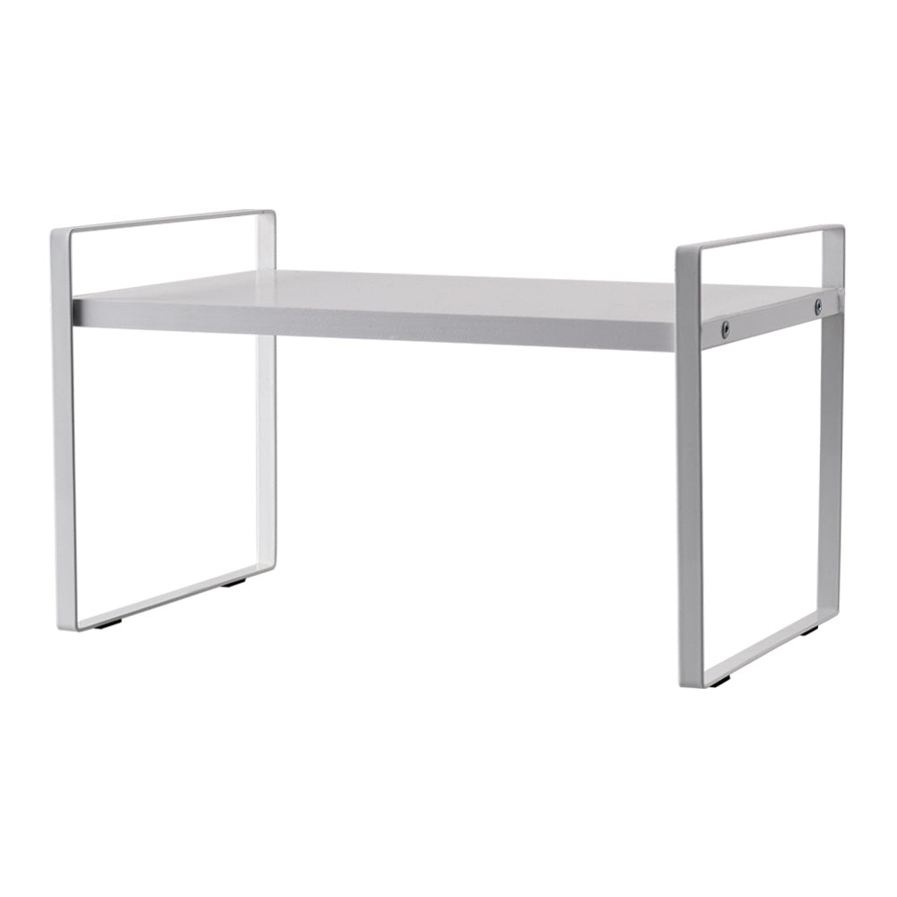 White Cupboard Shelf Organiser - 30 x 20 x 18cm