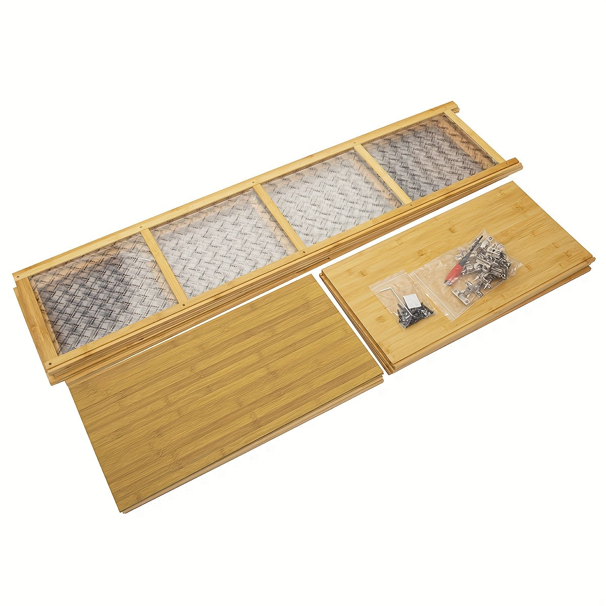 Acrylic Transparent Display Cabinet, Bamboo Collectible Display Cabinet, Cell Storage, Toy Model Display