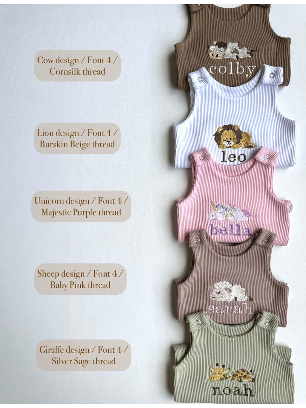 Baby Dungaree with Velvet, Personalised or Plain Dungarees Up - product gallery image 3