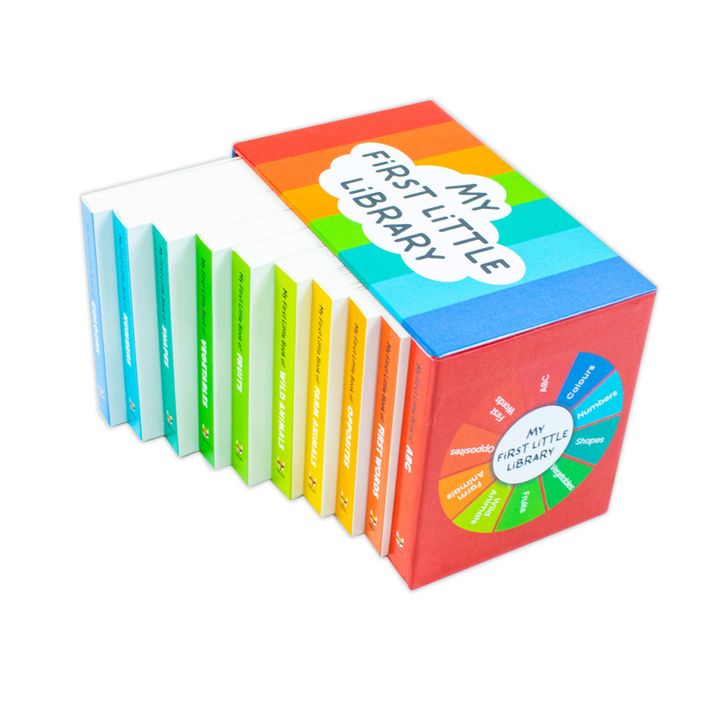 Baby & Toddler Book Board Books ABC, Numbers, Shapes, Colours with 10 Set - product gallery image 2