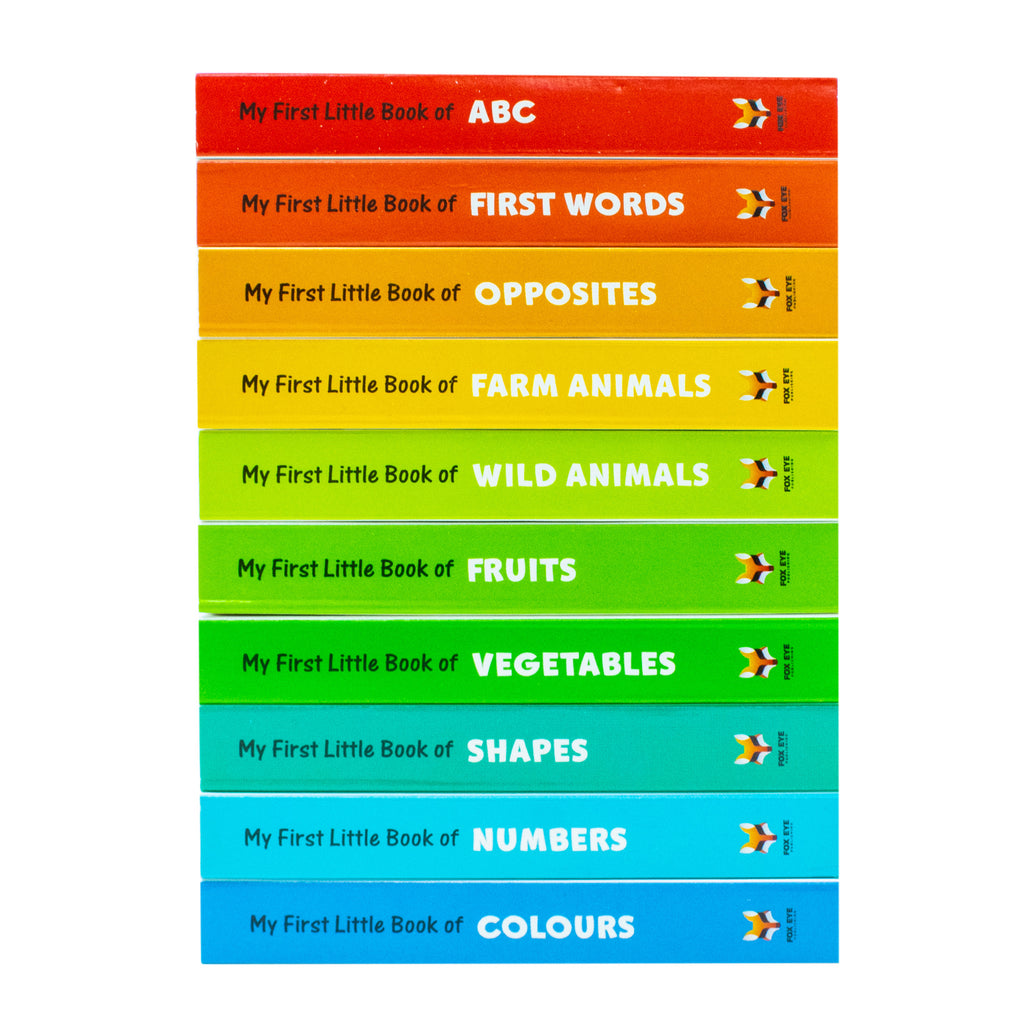Baby & Toddler Book Board Books ABC, Numbers, Shapes, Colours with 10 Set - product gallery image 6