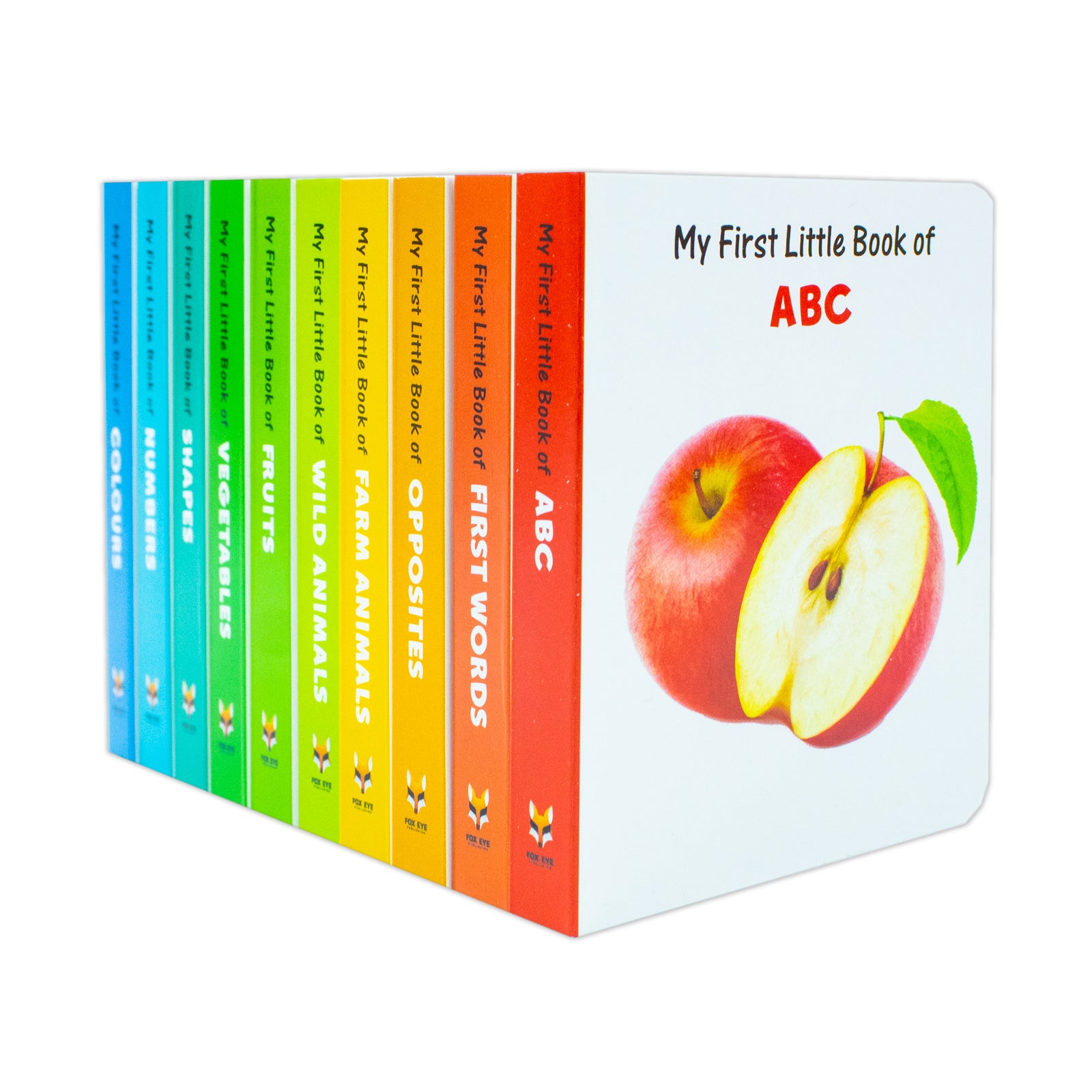 Baby & Toddler Book Board Books ABC, Numbers, Shapes, Colours with 10 Set - product gallery image 9