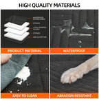 Back Seat Extender Dog Seat Cover for Back with Oxford Cloth, Hard Bottom Car - product gallery image 5