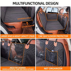 Back Seat Extender Dog Seat Cover for Back with Oxford Cloth, Hard Bottom Car - product gallery image 6