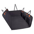 Back Seat Extender Dog Seat Cover for Back with Oxford Cloth, Hard Bottom Car - Oxford Cloth option