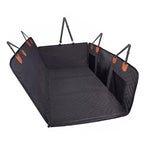 Back Seat Extender Dog Seat Cover for Back with Oxford Cloth, Hard Bottom Car - Oxford Cloth option