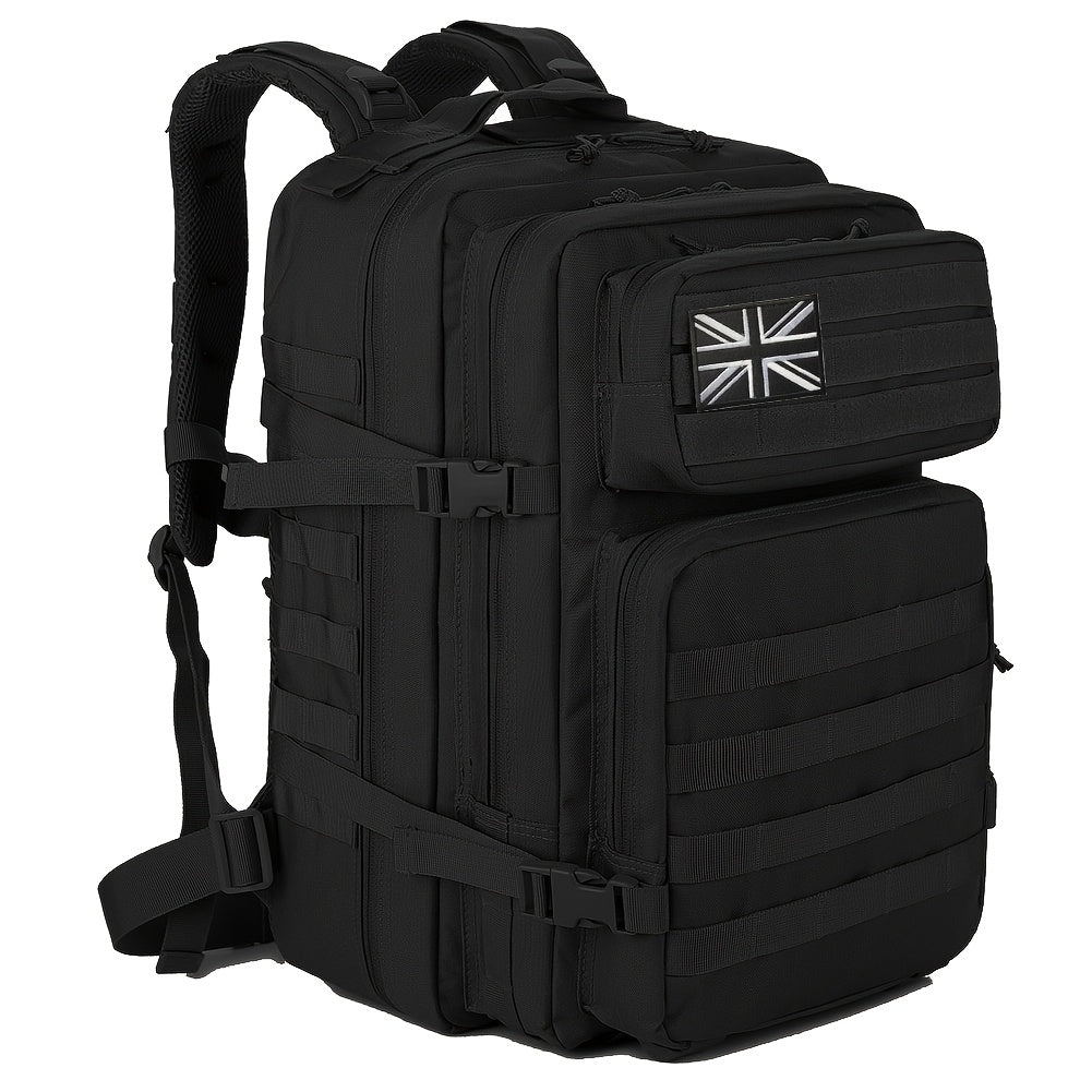 Backpack with Tactical MOLLE System Large Military-Style - Black option