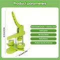 Badge Maker Machine with 25mm, 32mm, Metal, Button Kit 100-Piece Heavy-Duty ABS Plastic - Green, 25mm option