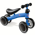 Balance Bike with Baby No Pedals Indoor Outdoor Toddler - Blue option