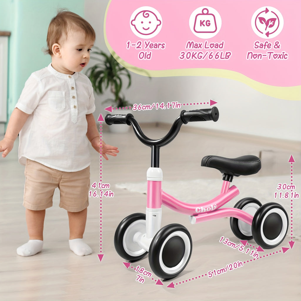 Balance Bikes & Ride-On with Wheels, Baby Bike Alloy Frame Toddler Boys - product gallery image 3