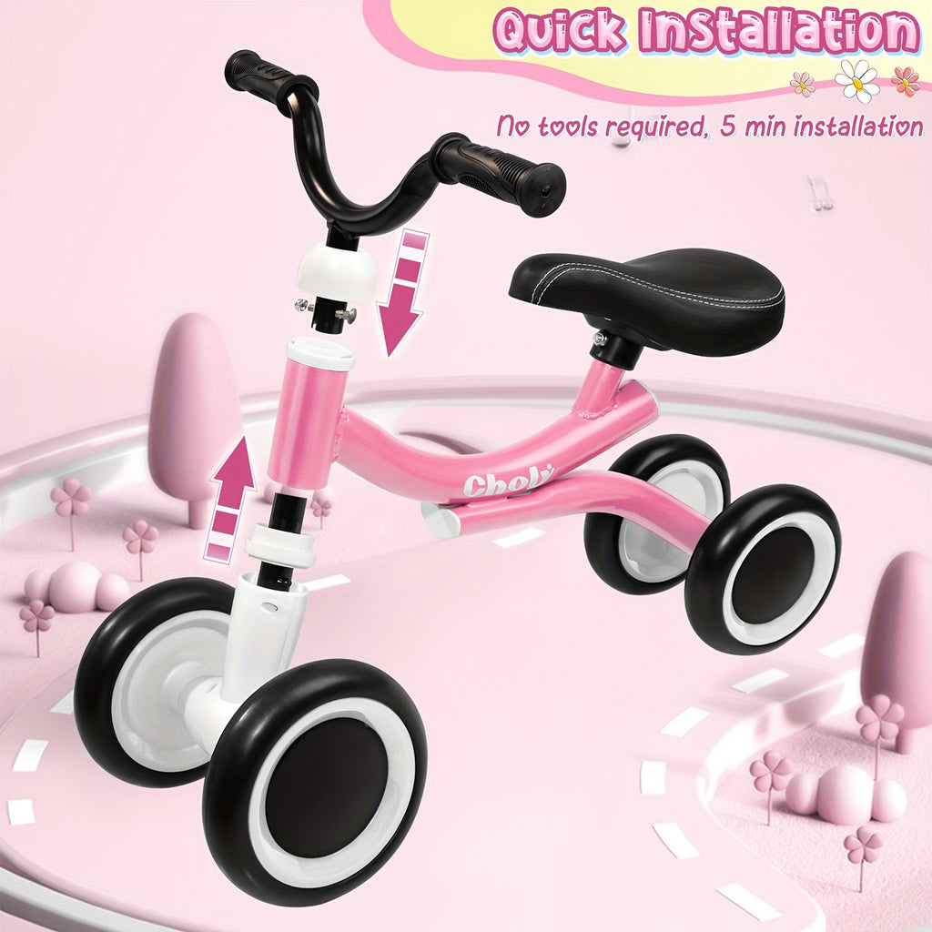 Balance Bikes & Ride-On with Wheels, Baby Bike Alloy Frame Toddler Boys - product gallery image 7