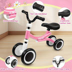 Balance Bikes & Ride-On with Wheels, Baby Bike Alloy Frame Toddler Boys