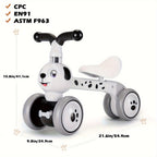 Balance Bikes & Ride-On with Wheels, Dalmatian Dog Bike Toddlers No Pedal - product gallery image 2