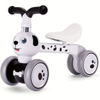 Balance Bikes & Ride-On with Wheels, Dalmatian Dog Bike Toddlers No Pedal
