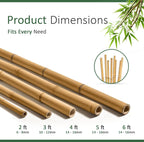 Bamboo Cane with 5FT, 16mm, pack of 30, Canes 5FT 14-16mm of Heavy Duty - product gallery image 10