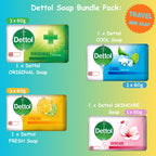 Bar Soap with 60g, 4 Pack, Dettol Antibacterial Bars Each Original - product gallery image 2