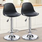 Bar Stool with Adjustable Height, 120kg, Metal, Faux Leather Swivel Stools of Adjustable - product gallery image 4