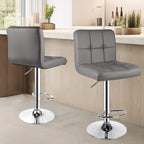 Bar Stool with Adjustable Height, Lumbar Support, Waterproof - product gallery image 16